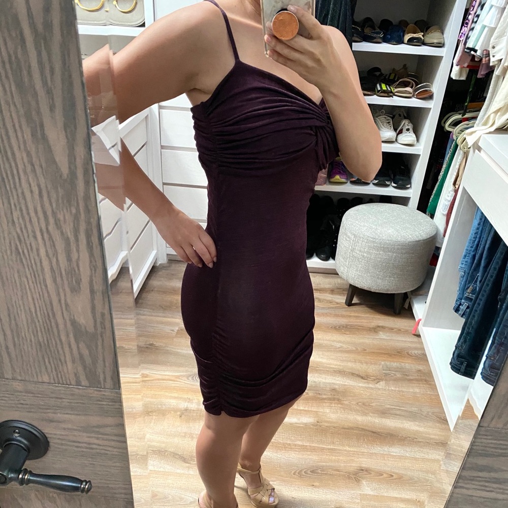 Cocktail silk dress Made in France (Ivonne designer)